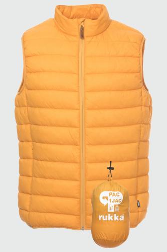rukka Pac Vest Herren Thermo Gilet - golden yellow (Grösse: M) von rukka