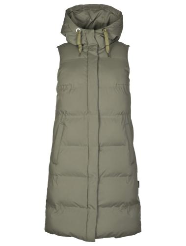 rukka Petra Damen Thermo Gilet lang - tea leaf (Grösse: 46) von rukka