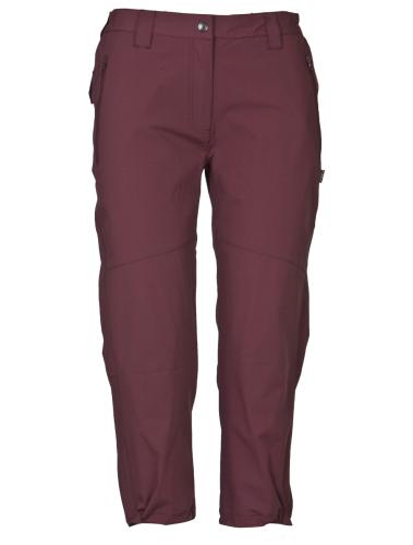 rukka Wanderhose Quarter Pants Damen 3/4 Hose - catawba grape (Grösse: 44) von rukka