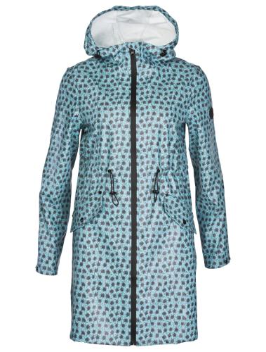 rukka Quinn Damen Regenmantel - arctic print (Grösse: 44) von rukka