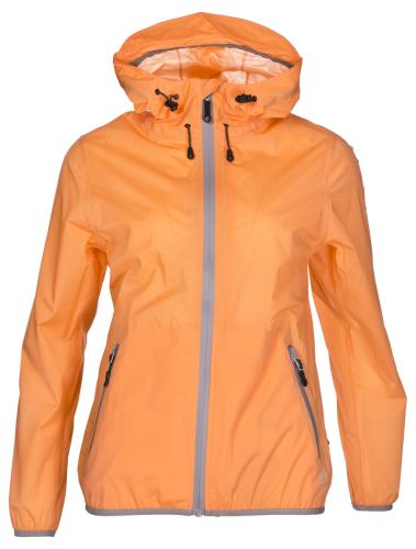 rukka Shelter Damen Regenjacke - nectarine (Grösse: 36) von rukka