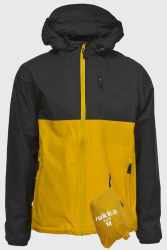 rukka Shield Herren Regenjacke - golden yellow (Grösse: M) von rukka