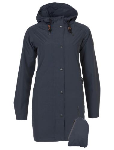 rukka Travelcoat Damen Regenjacke - total eclipse (Grösse: 32) von rukka