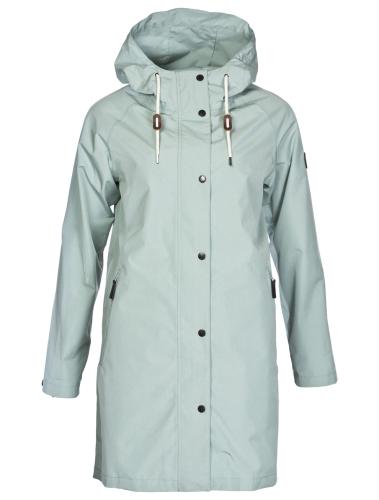 rukka Travelcoat Damen Regenmantel - blue surf (Grösse: 34) von rukka