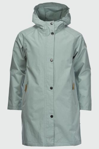 rukka Travelcoat Kinder Regenmantel - blue surf mélange (Grösse: 116) von rukka