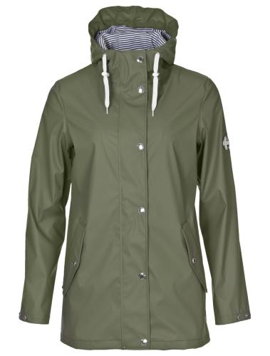 rukka Vally Damen Regenjacke - deep lichen green (Grösse: 38) von rukka