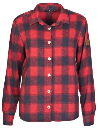 rukka WILLA Erwachsenen Fleece Hemd- Jacke - red (Grösse: XL) von rukka
