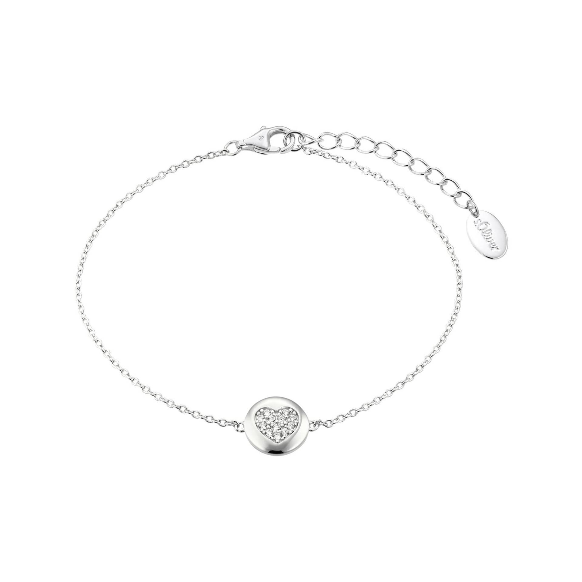 Armband Damen Silber 17+3CM von s. Oliver