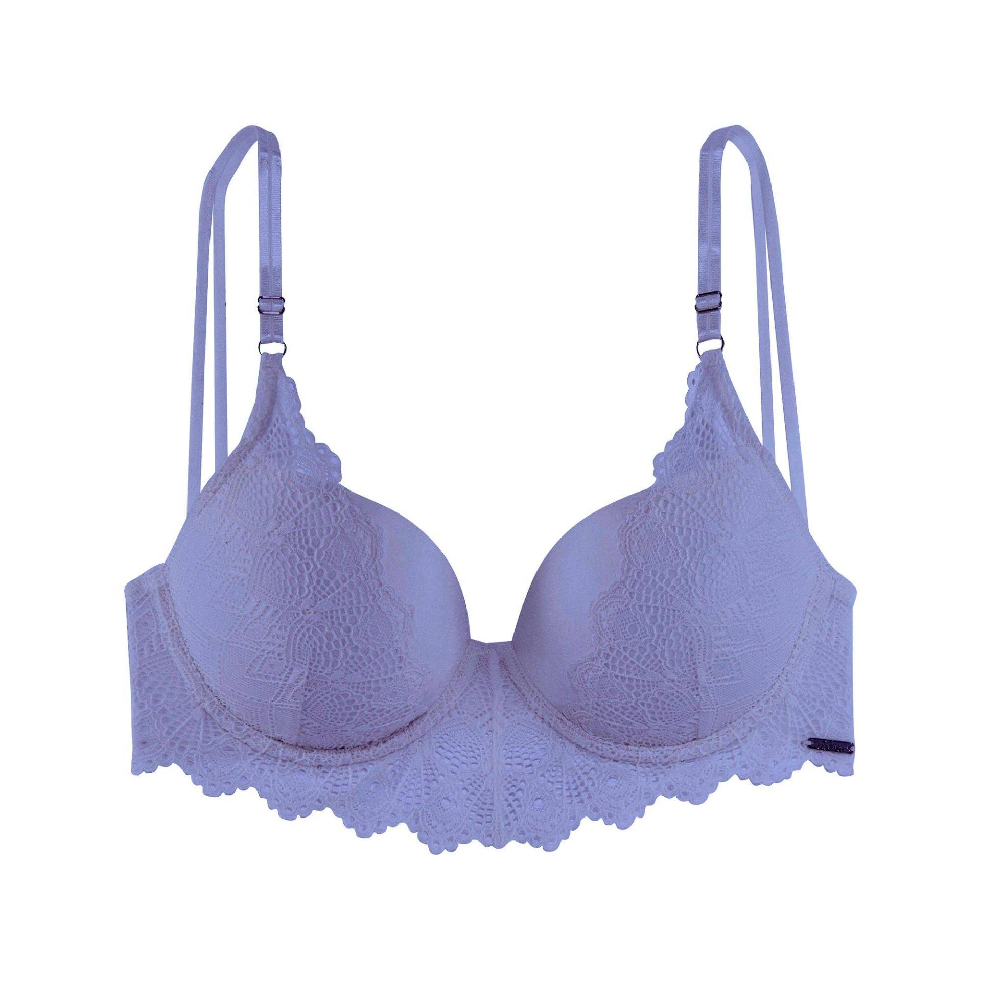 Bh Mit Push Up Effekt Damen Kornblumenblau A/75 von s. Oliver