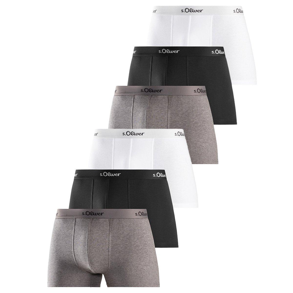 6er Pack Basic - Retro Short Pant Herren Multicolor XXL von s. Oliver