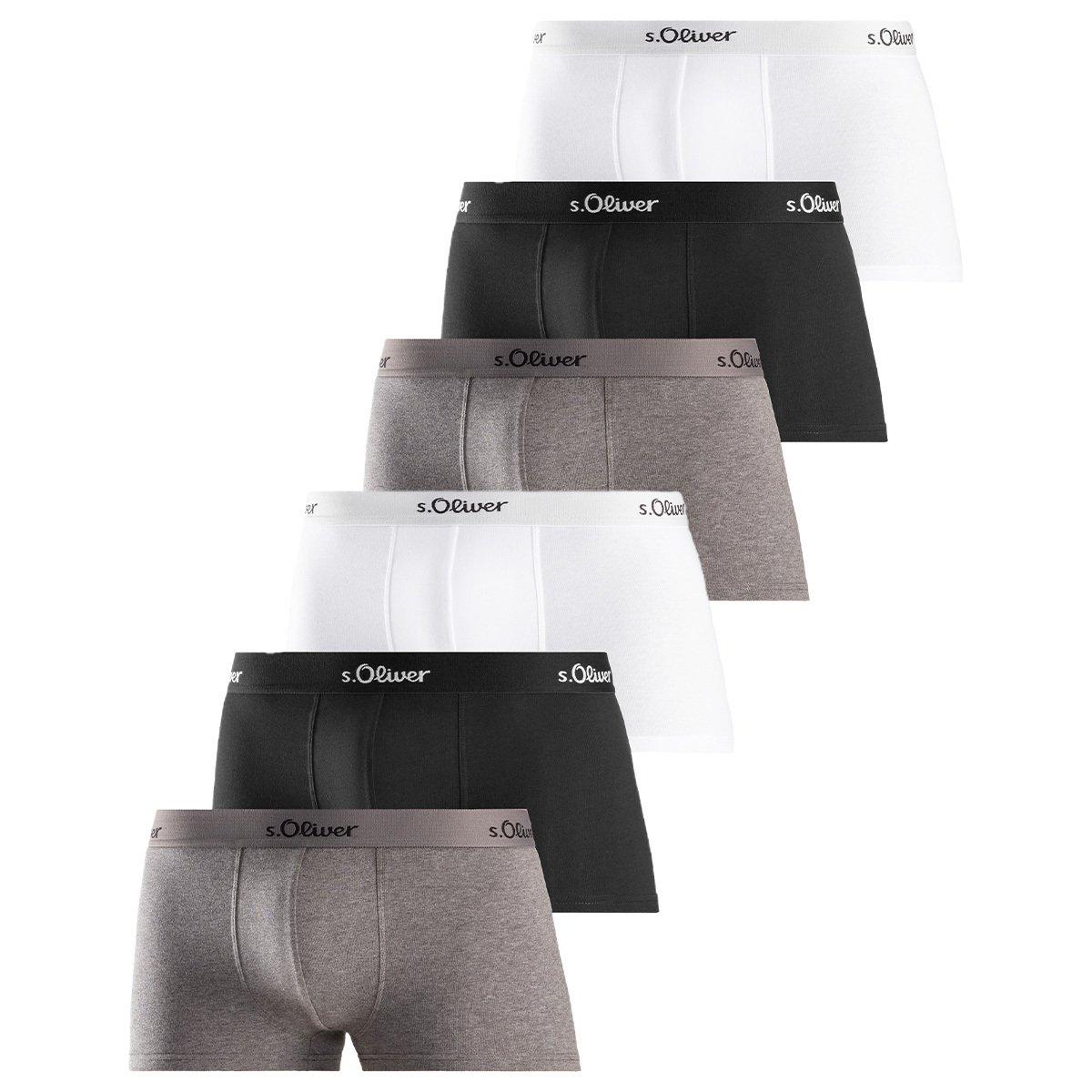 6er Pack Basic - Retro Short Pant Herren Multicolor XXL von s. Oliver