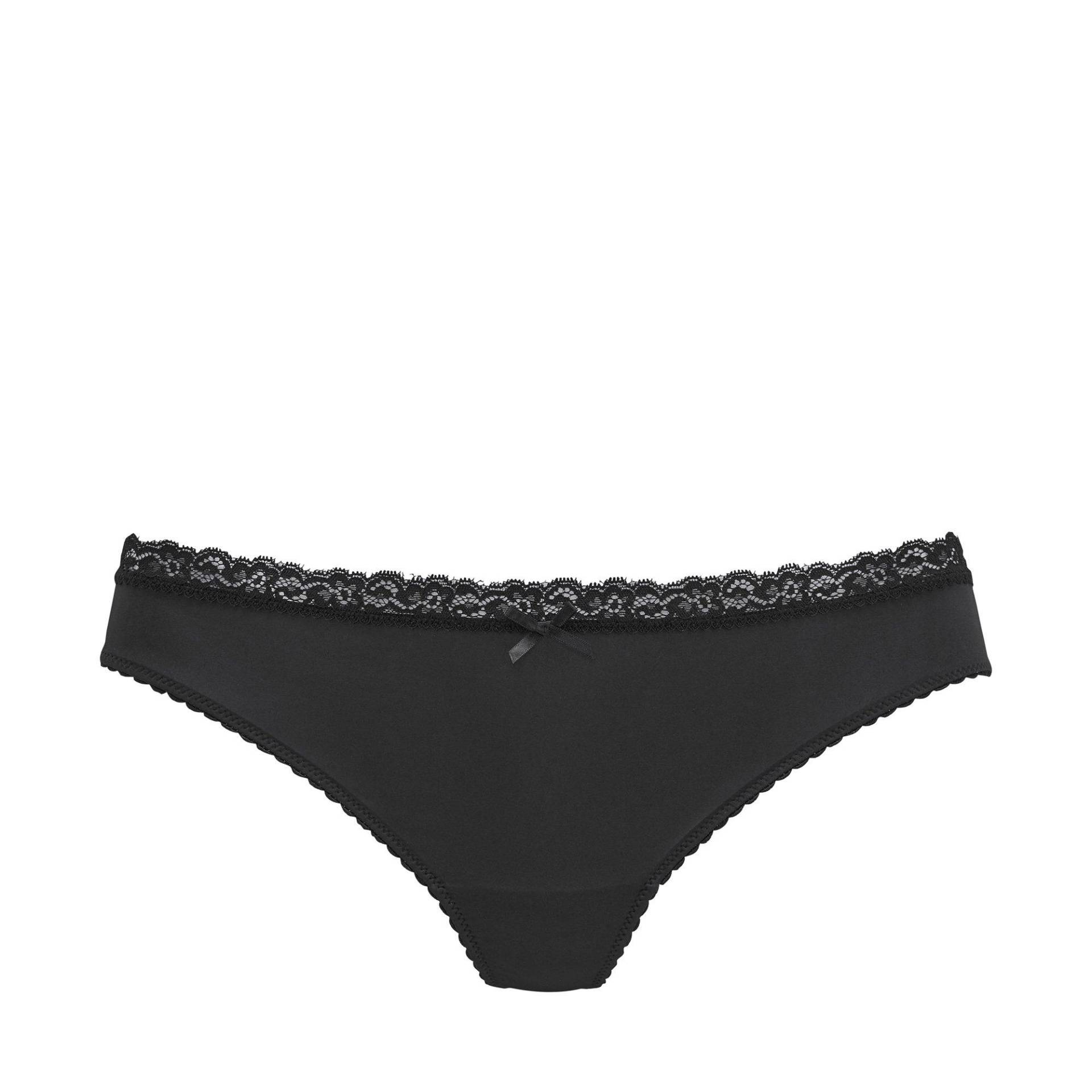 String Damen Schwarz matt 34 von s. Oliver