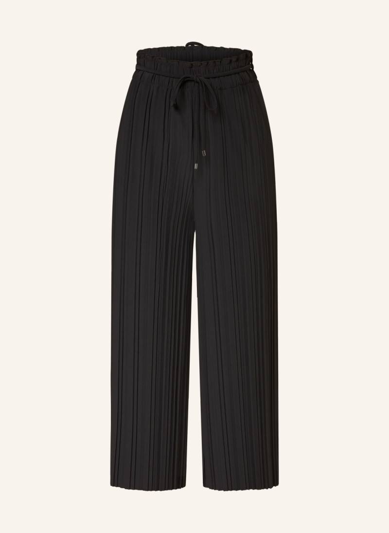 S.Oliver Black Label 7/8-Plisseehose schwarz von s.Oliver BLACK LABEL