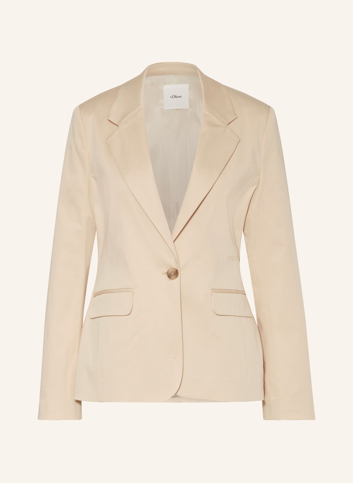 S.Oliver Black Label Blazer beige von s.Oliver BLACK LABEL