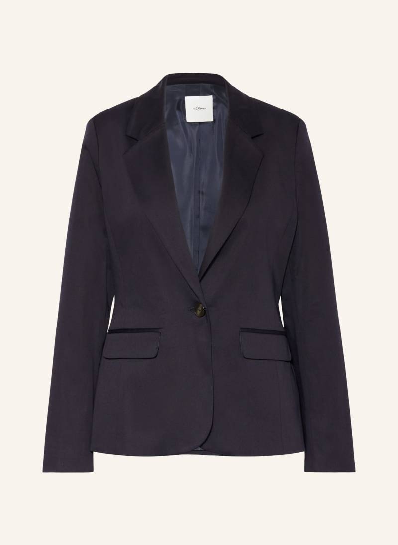 S.Oliver Black Label Blazer blau von s.Oliver BLACK LABEL