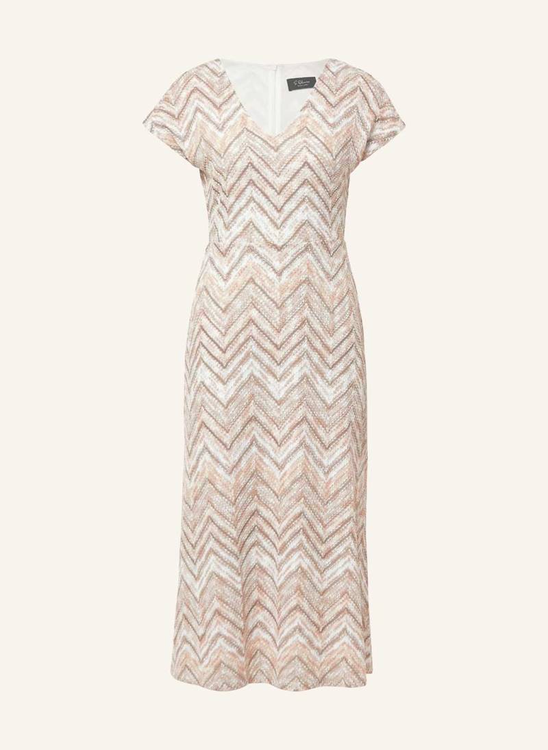 S.Oliver Black Label Häkelkleid Mit Glitzergarn beige von s.Oliver BLACK LABEL