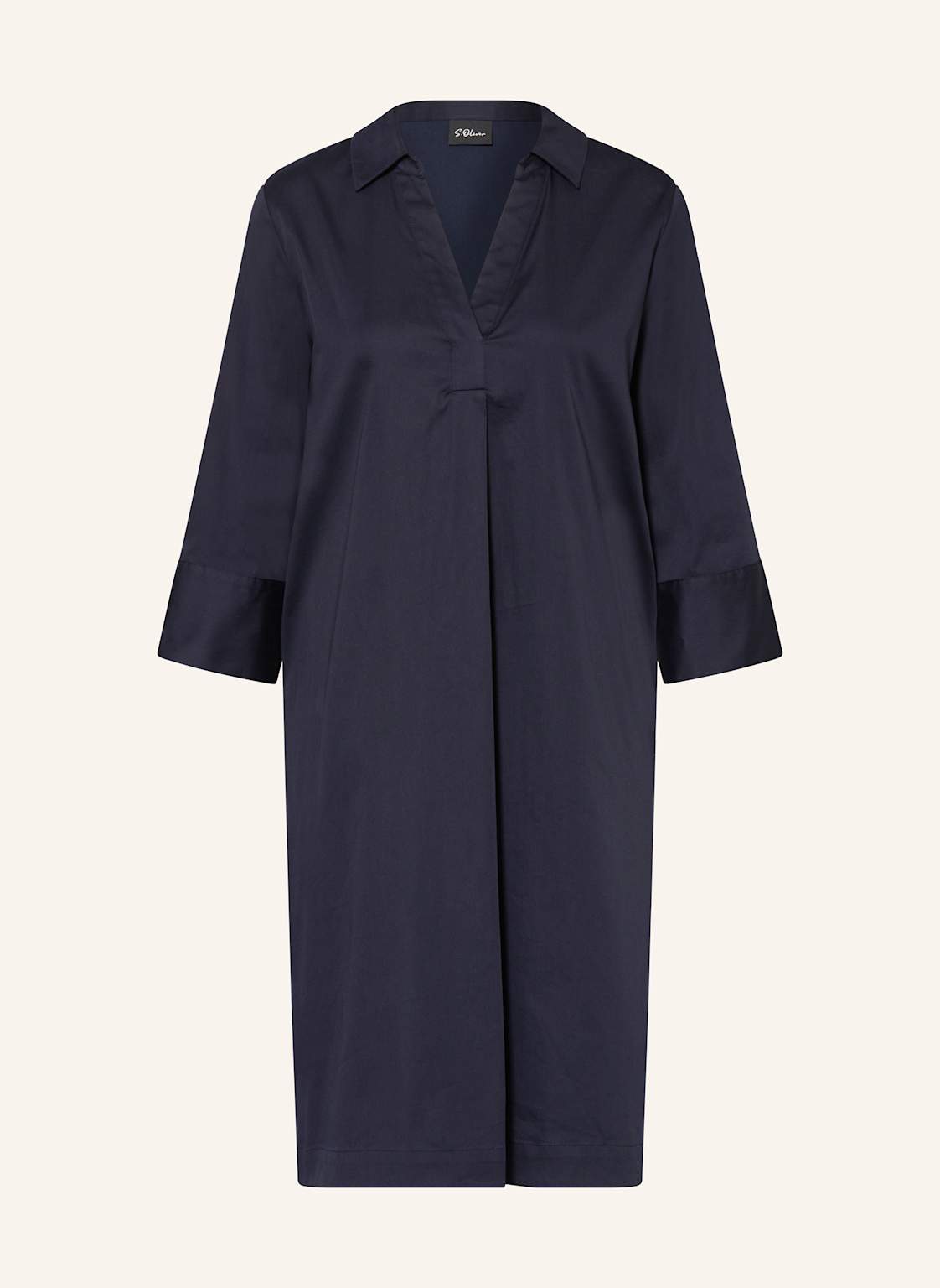 S.Oliver Black Label Jerseykleid Mit 3/4-Arm blau von s.Oliver BLACK LABEL