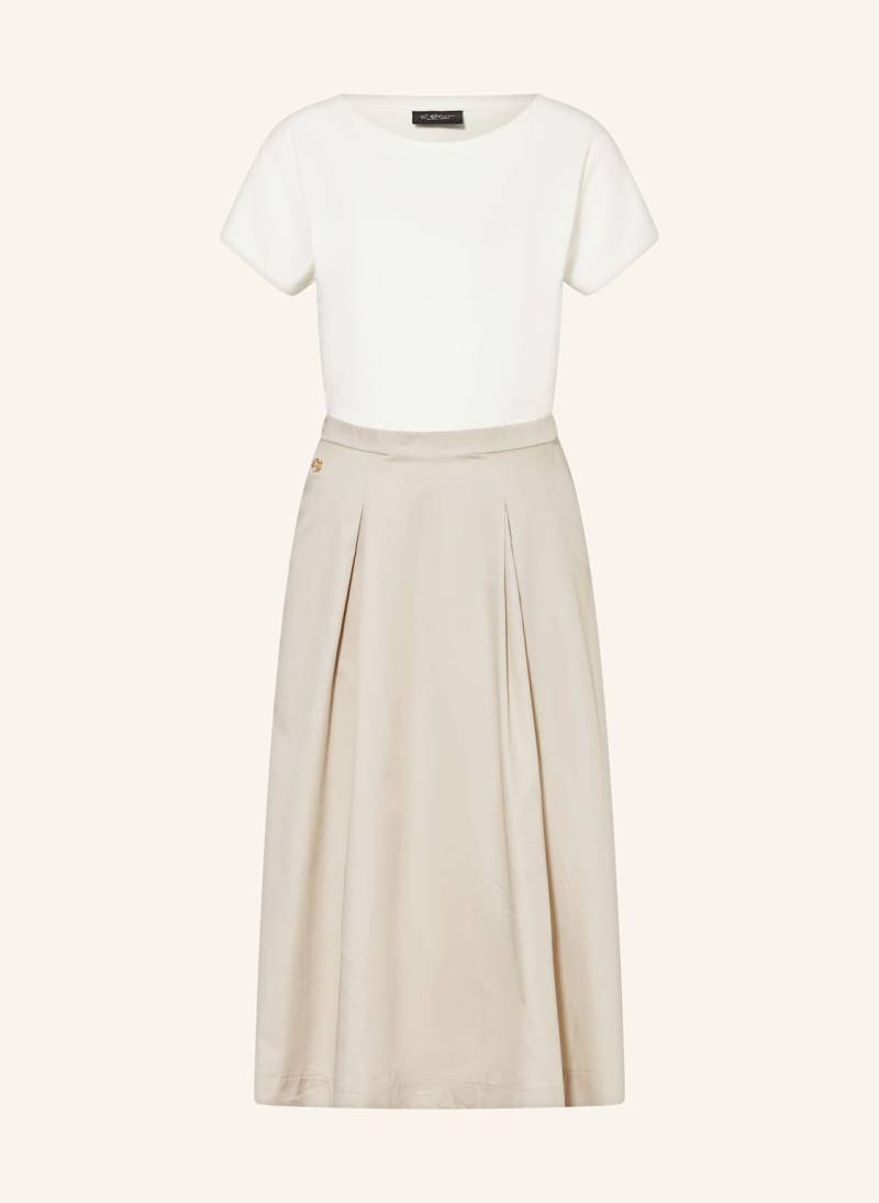 S.Oliver Black Label Kleid Im Materialmix beige von s.Oliver BLACK LABEL