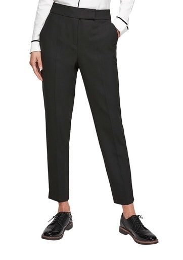 s.Oliver BLACK LABEL 7/8-Hose, mit asymmetrischem Hakenverschluss s.Oliver BLACK LABEL 7/8-Hose, mit asymmetrischem Hakenverschluss von s.Oliver BLACK LABEL
