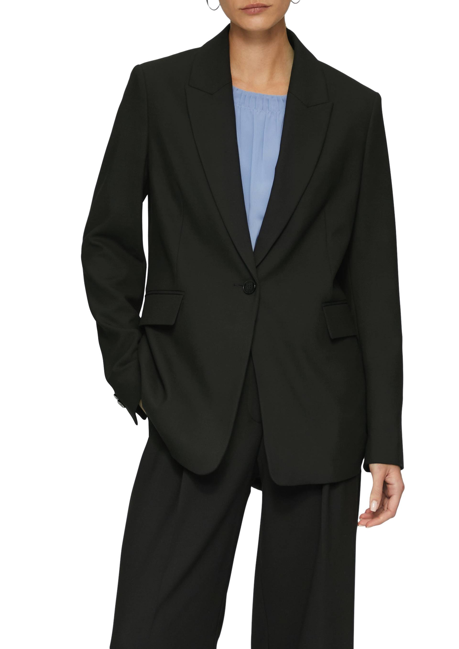 s.Oliver BLACK LABEL Longblazer, im eleganten Look s.Oliver BLACK LABEL Longblazer, im eleganten Look von s.Oliver BLACK LABEL