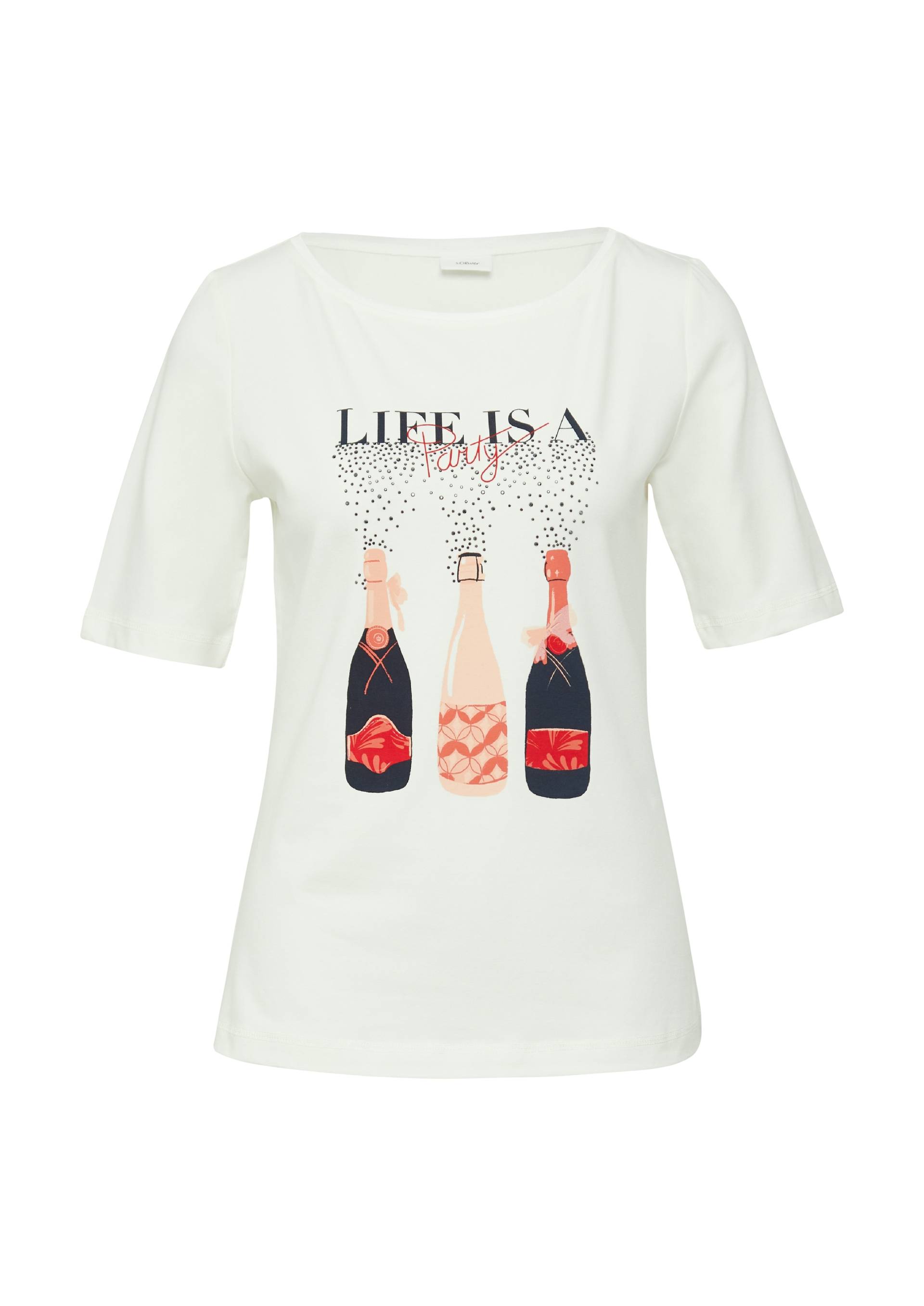 s.Oliver BLACK LABEL Print-Shirt, mit Stretch s.Oliver BLACK LABEL Print-Shirt, mit Stretch von s.Oliver BLACK LABEL