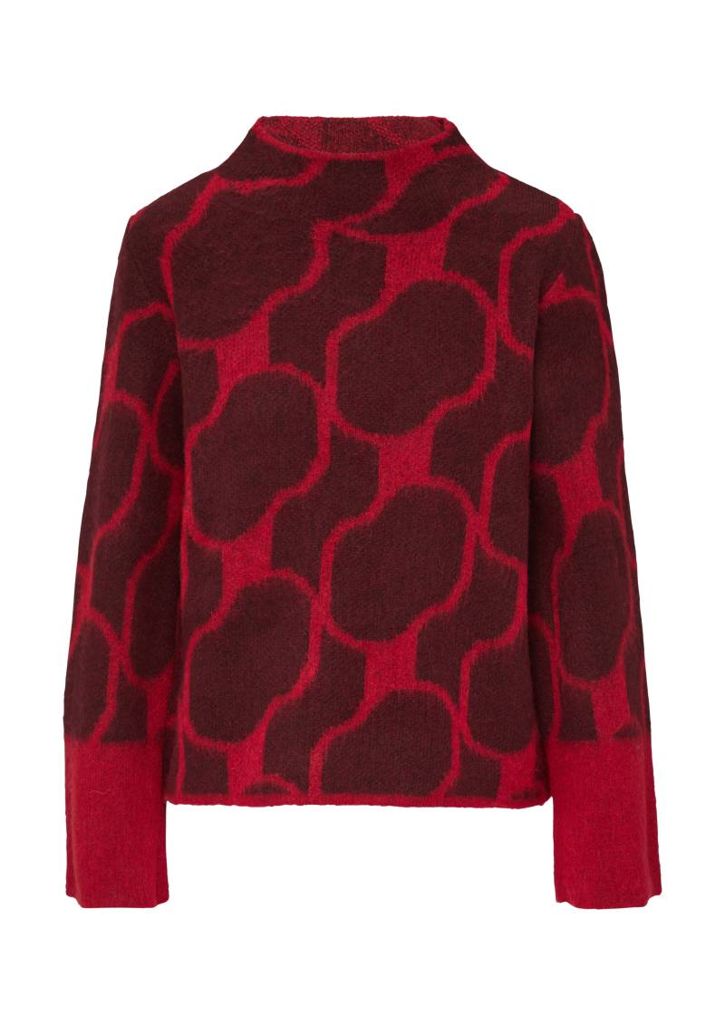 s.Oliver BLACK LABEL Stehkragenpullover, mit Intarsienmuster von s.Oliver BLACK LABEL