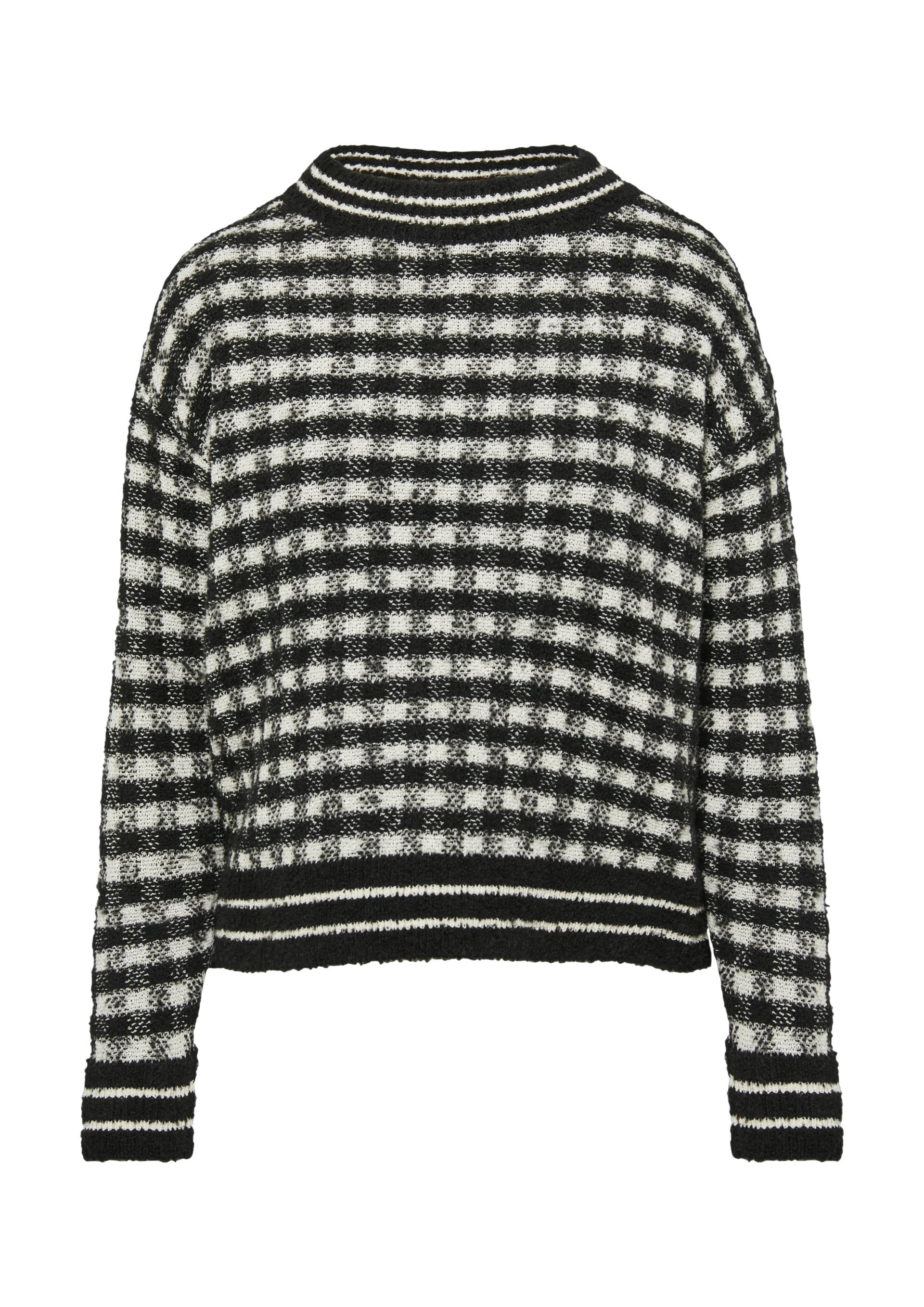 s.Oliver BLACK LABEL Stehkragenpullover, mit Karomuster s.Oliver BLACK LABEL Stehkragenpullover, mit Karomuster von s.Oliver BLACK LABEL
