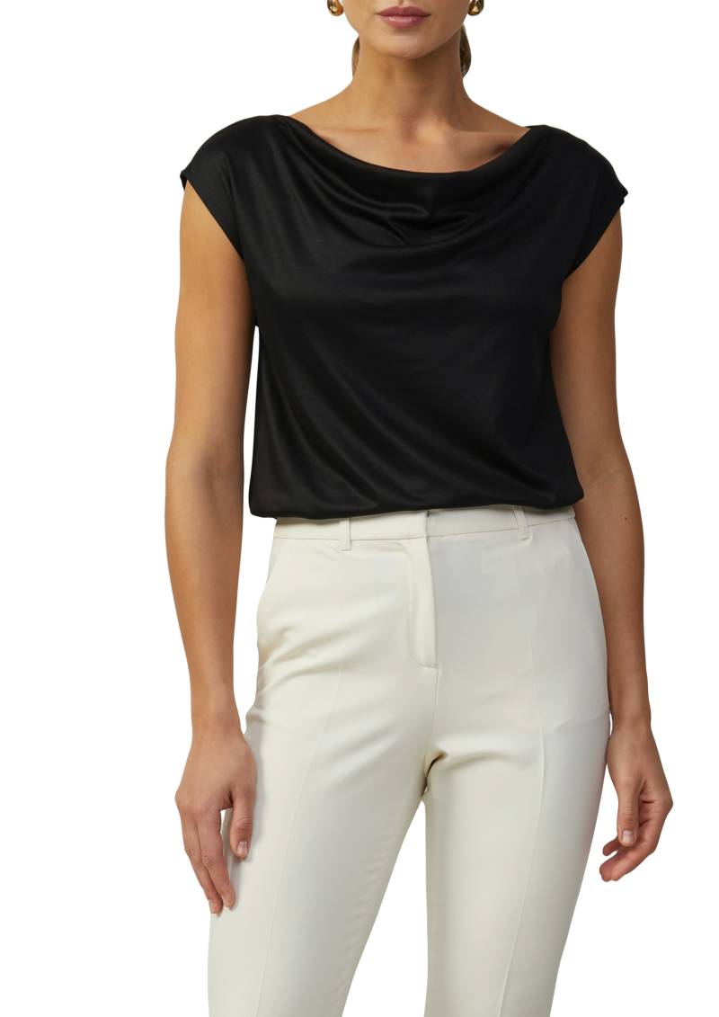 s.Oliver BLACK LABEL T-Shirt, aus Interlock Jersey von s.Oliver BLACK LABEL