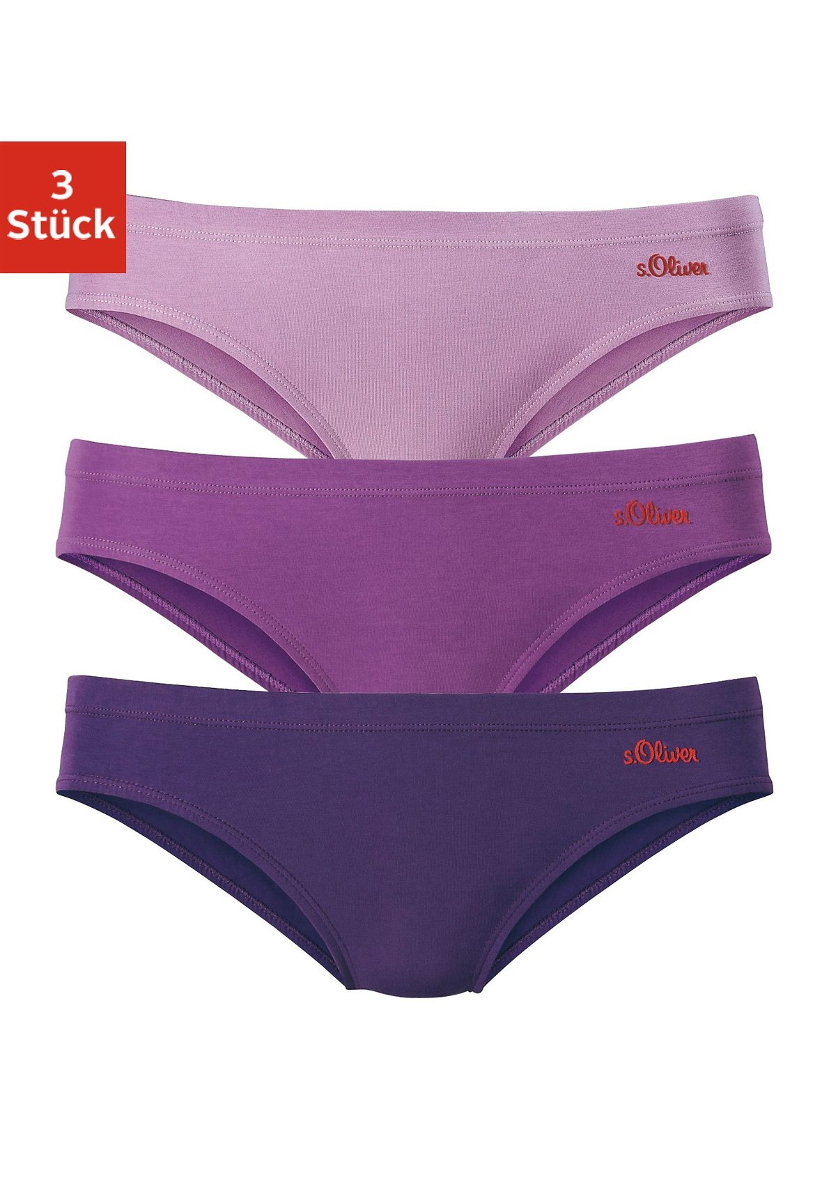 s.Oliver Bikinislip, (Packung, 3 St.) von s.Oliver