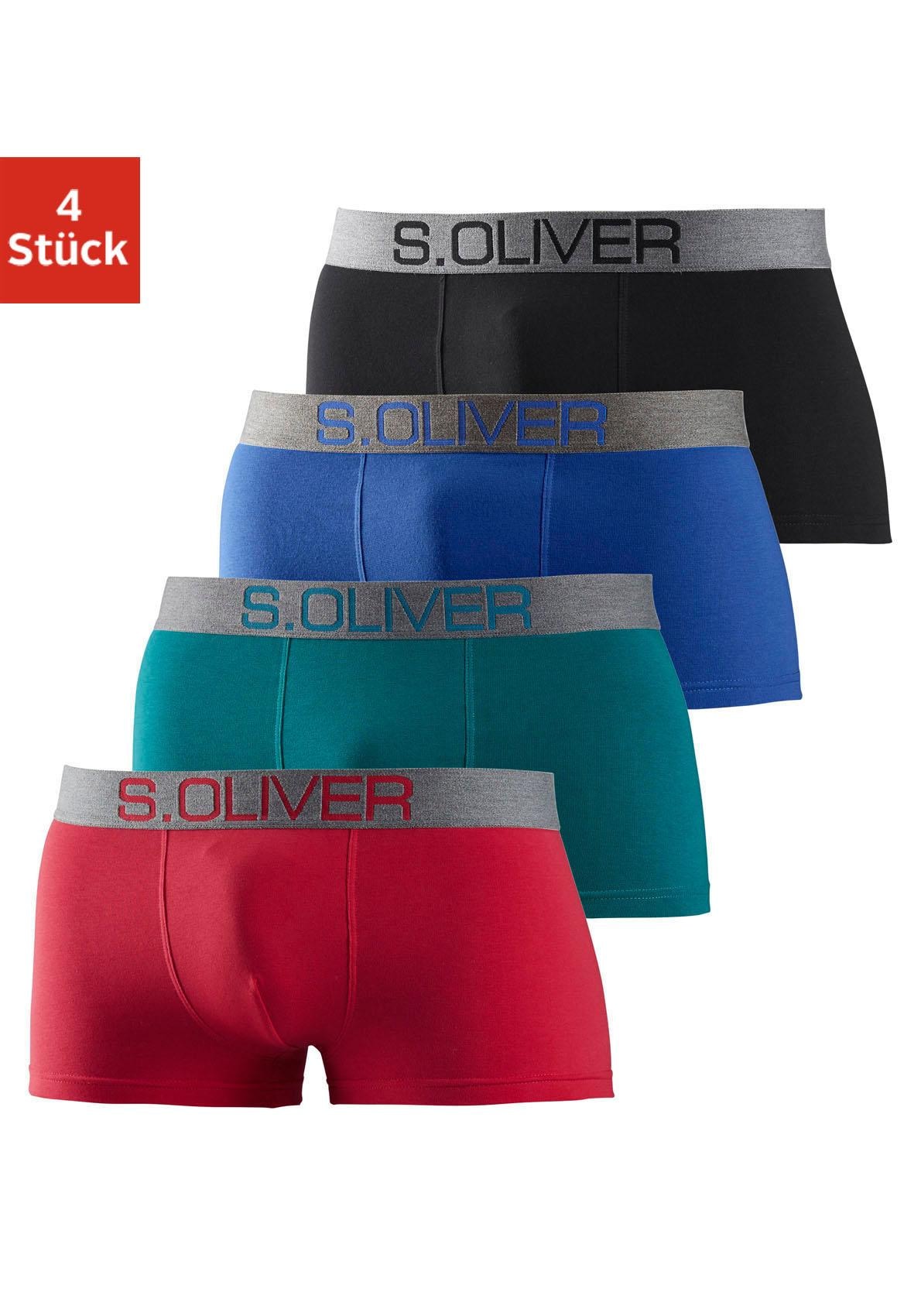 s.Oliver Boxershorts, (Packung, 4 St.) von s.Oliver