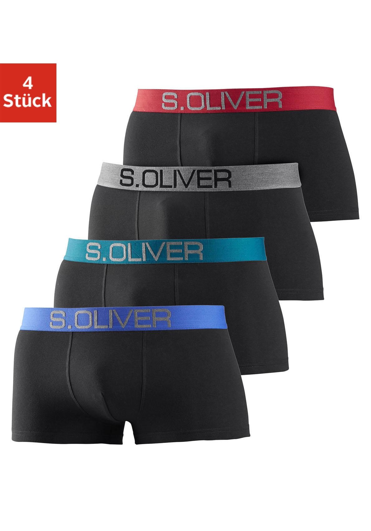 s.Oliver Boxershorts, (Packung, 4 St.) von s.Oliver