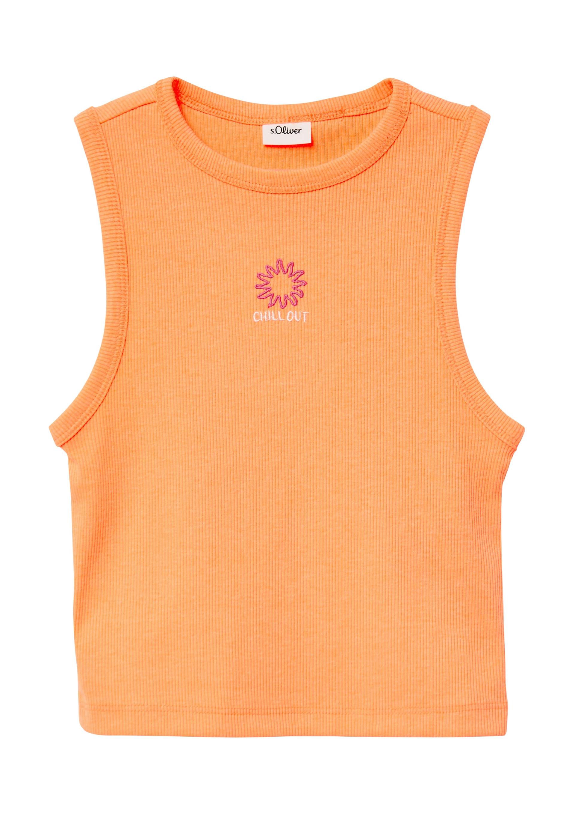 s.Oliver Junior Tanktop, mit Stickerei auf der Brust s.Oliver Junior Tanktop, mit Stickerei auf der Brust von s.Oliver Junior