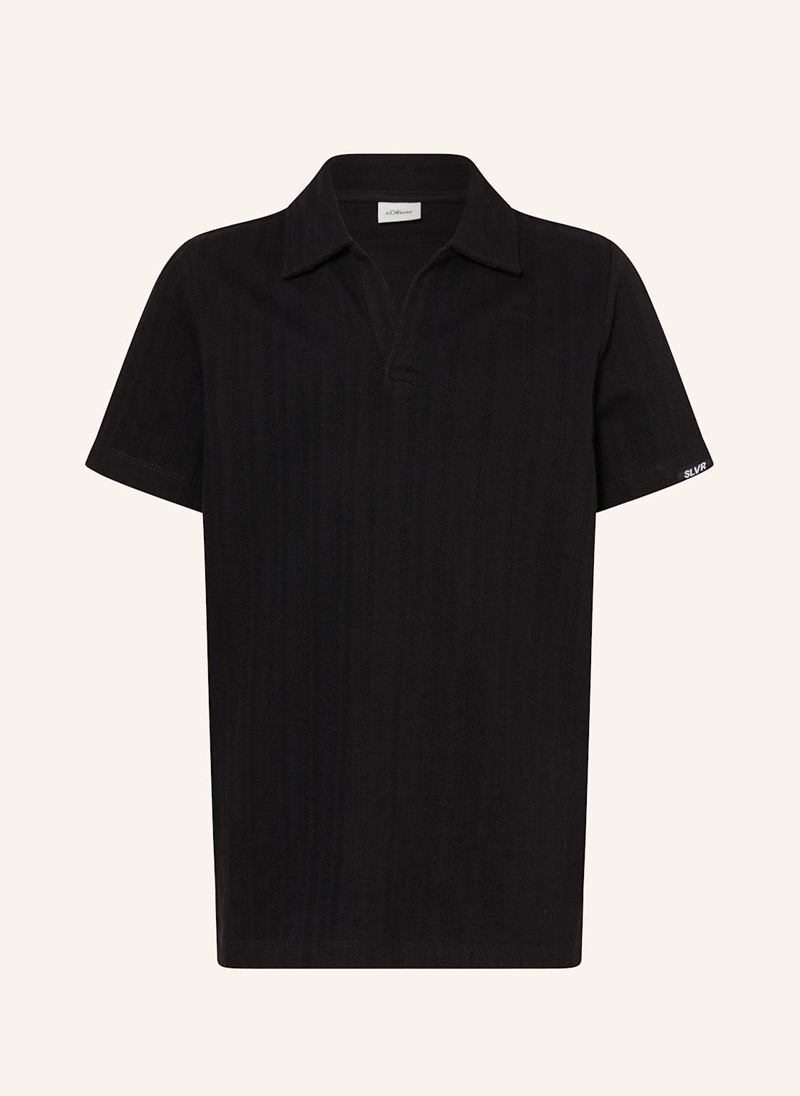 S.Oliver Red Jersey-Poloshirt schwarz von s.Oliver RED