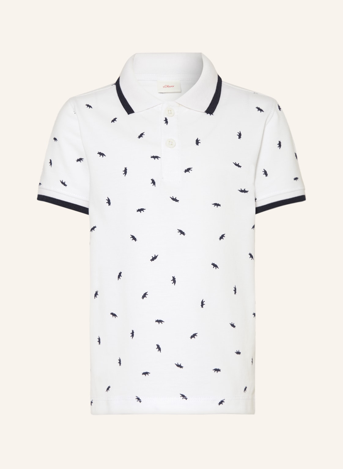 S.Oliver Red Piqué-Poloshirt weiss von s.Oliver RED