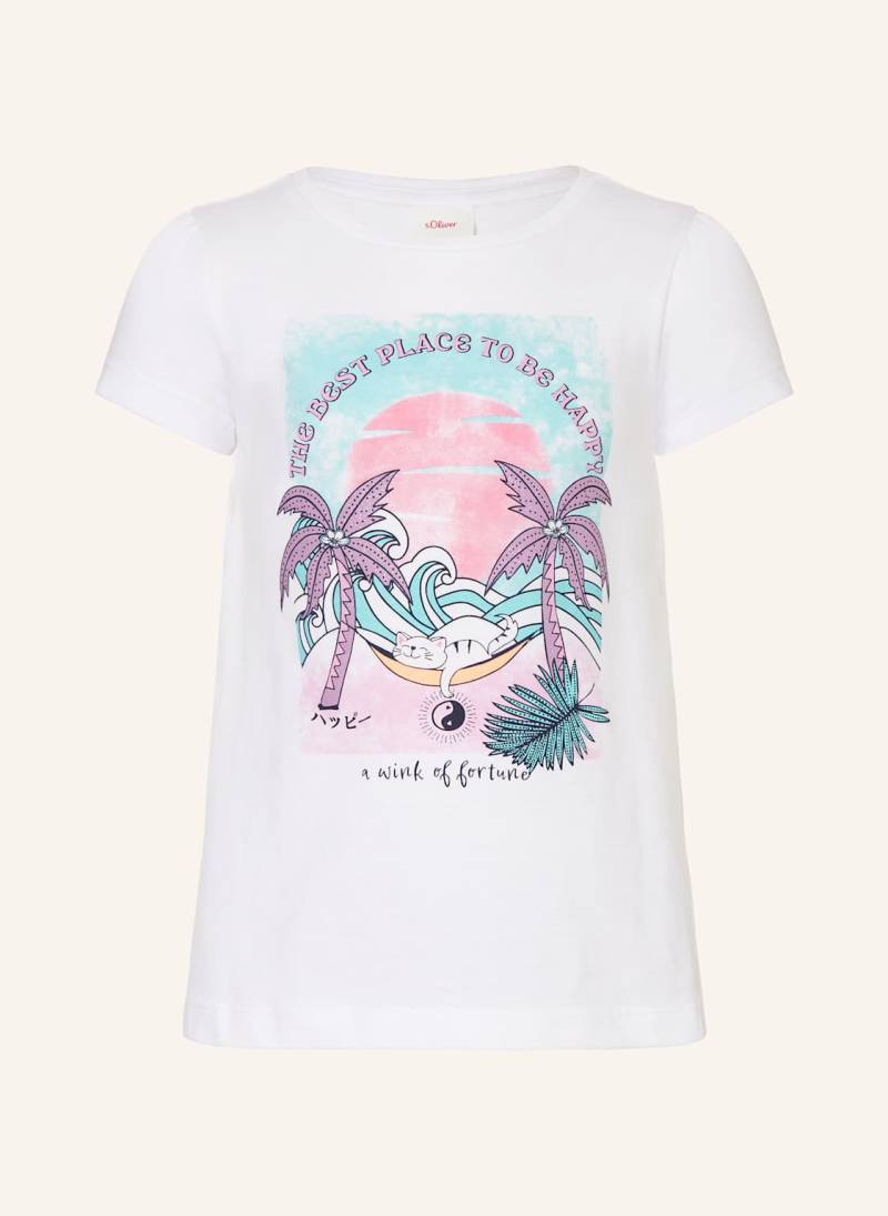 S.Oliver Red T-Shirt weiss von s.Oliver RED