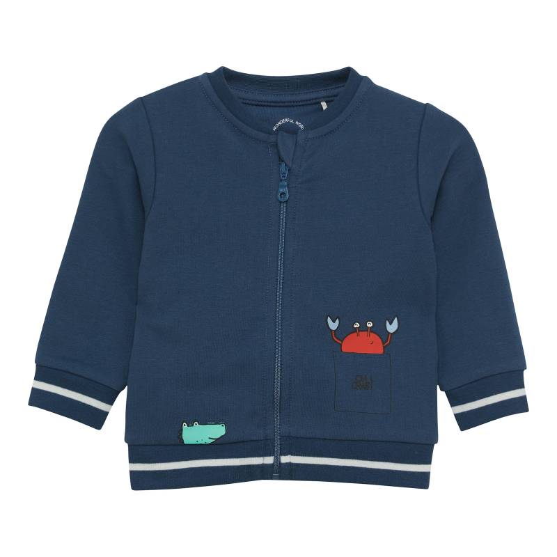 College-Sweatjacke Krokodil Krabbe von s.Oliver
