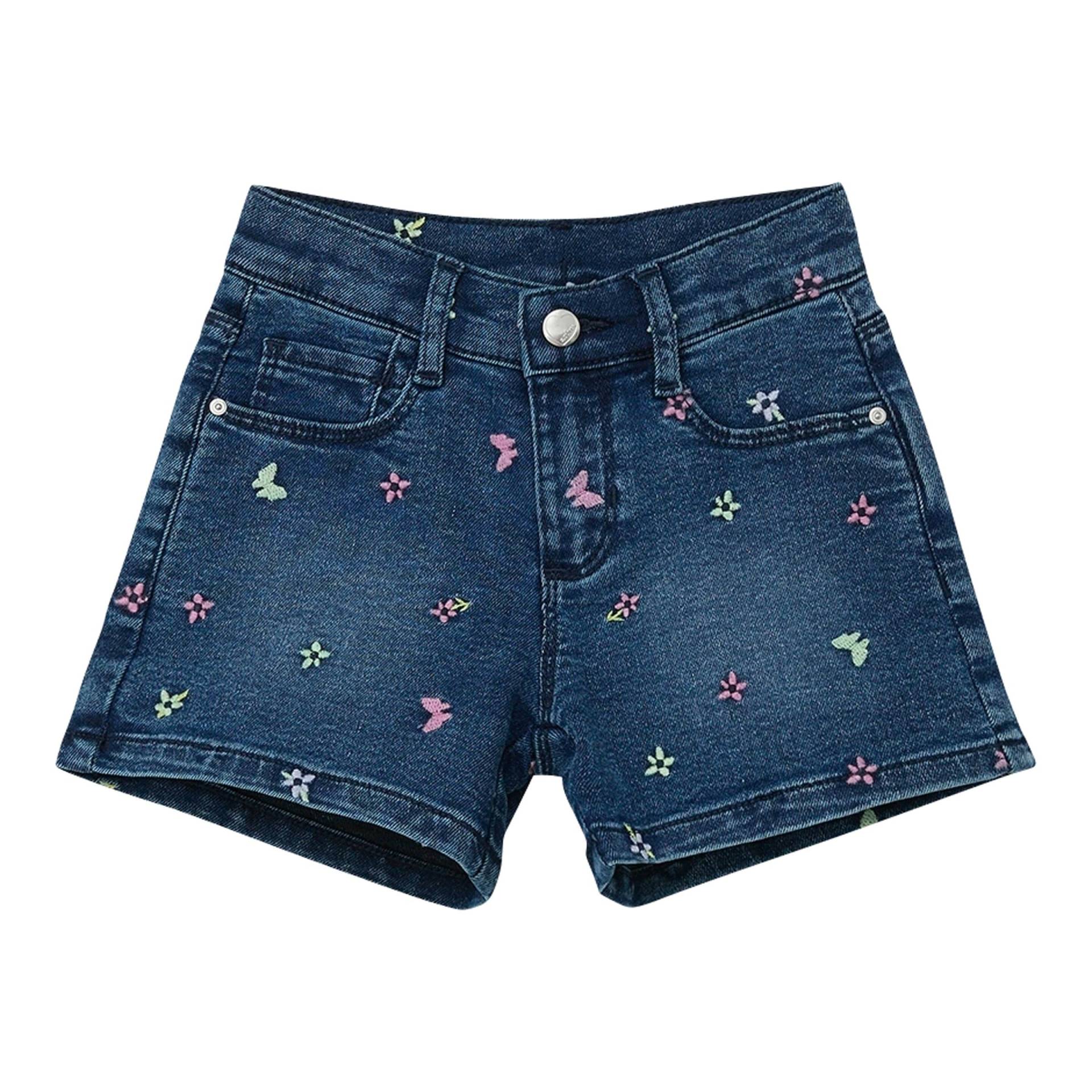 Jeans-Shorts Blumenstickerei von s.Oliver