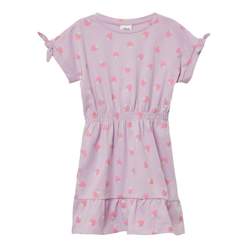 Kleid kurzarm Erdbeeren von s.Oliver
