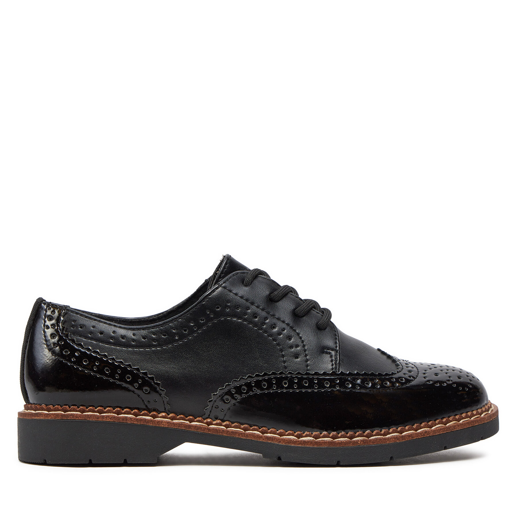 Oxford Schuhe s.Oliver 5-23604-41 Black Comb. 098 von s.Oliver