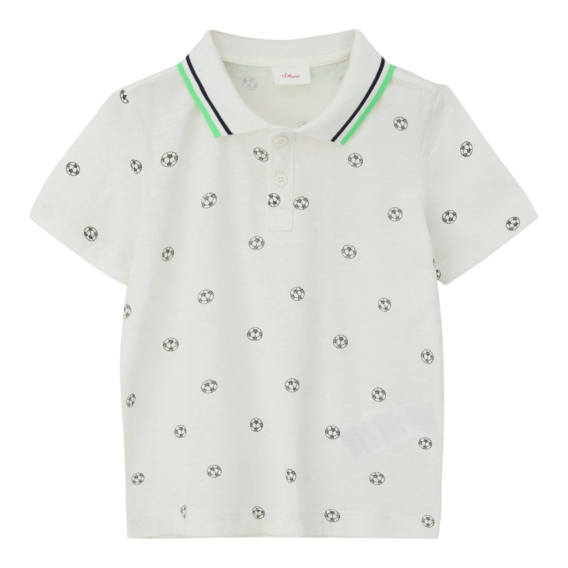 Polo-T-Shirt Fußbälle von s.Oliver