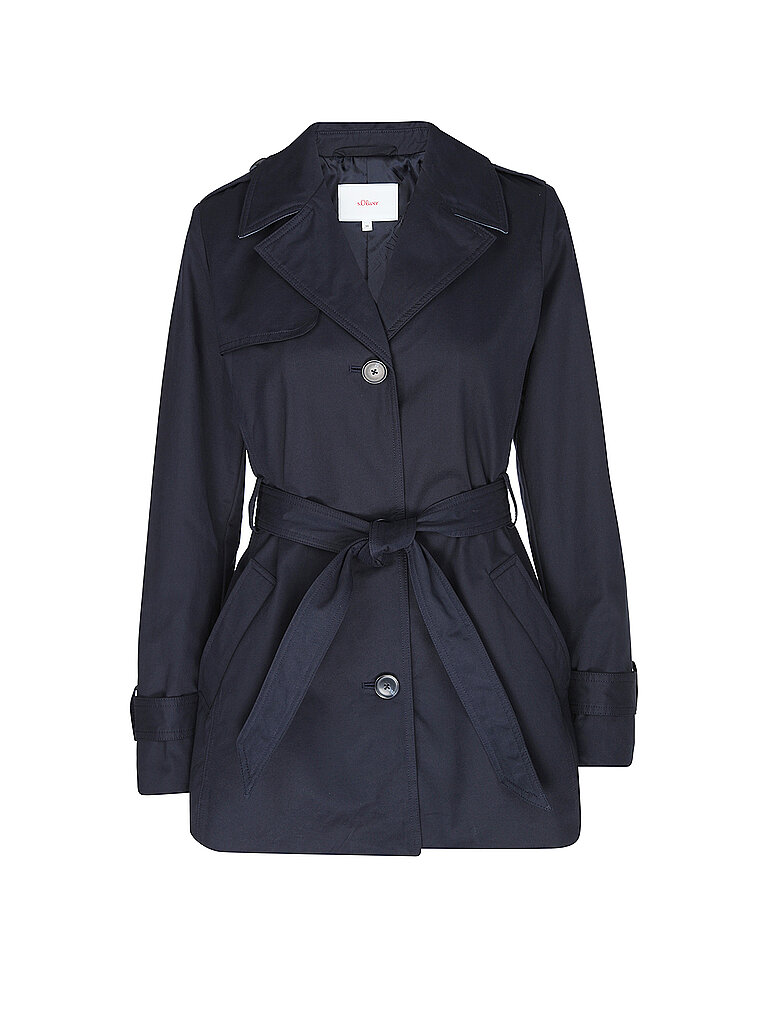 S.OLIVER Trenchcoat  dunkelblau | 40 von s.Oliver