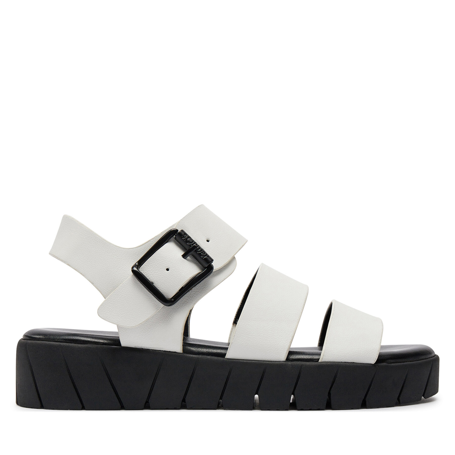 Sandalen s.Oliver 5-28710-42 White/Black 108 von s.Oliver