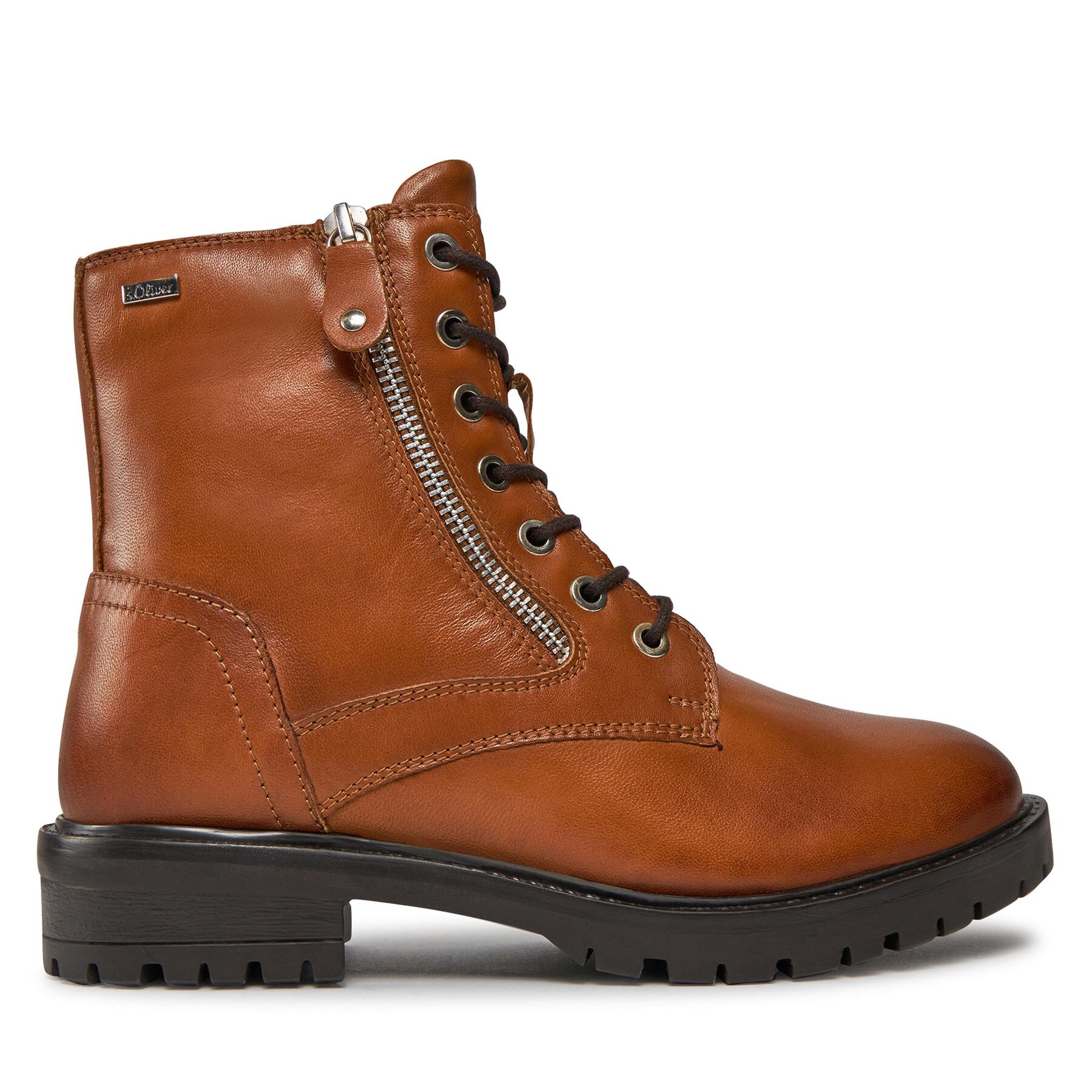 Schnürstiefeletten s.Oliver 5-25219-41 Cognac 305 von s.Oliver