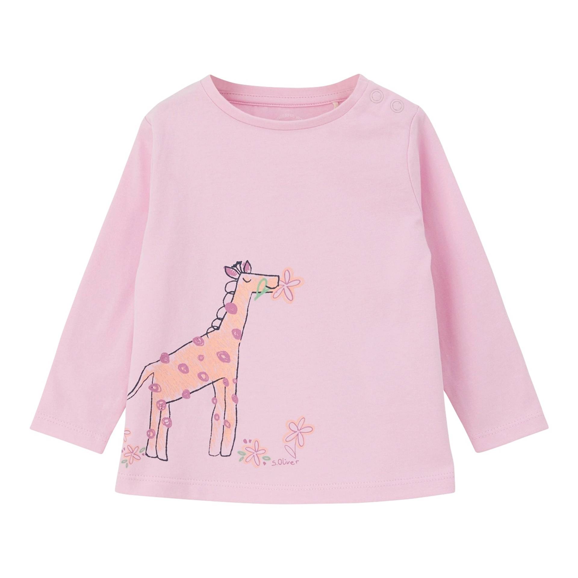 Shirt langarm Giraffe von s.Oliver