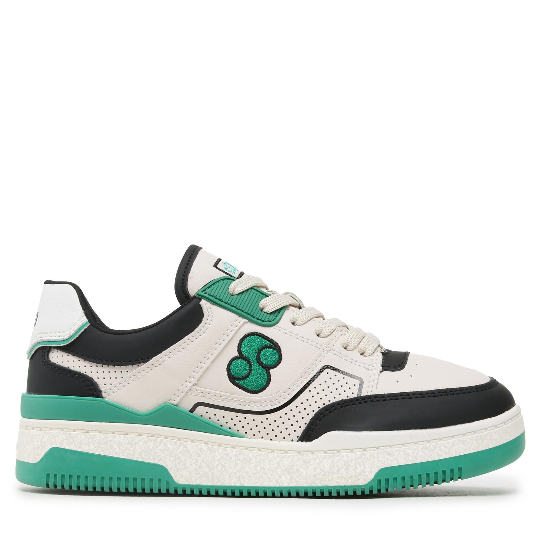 Sneakers s.Oliver 5-23632-30 Wht/Green Comb 171 von s.Oliver