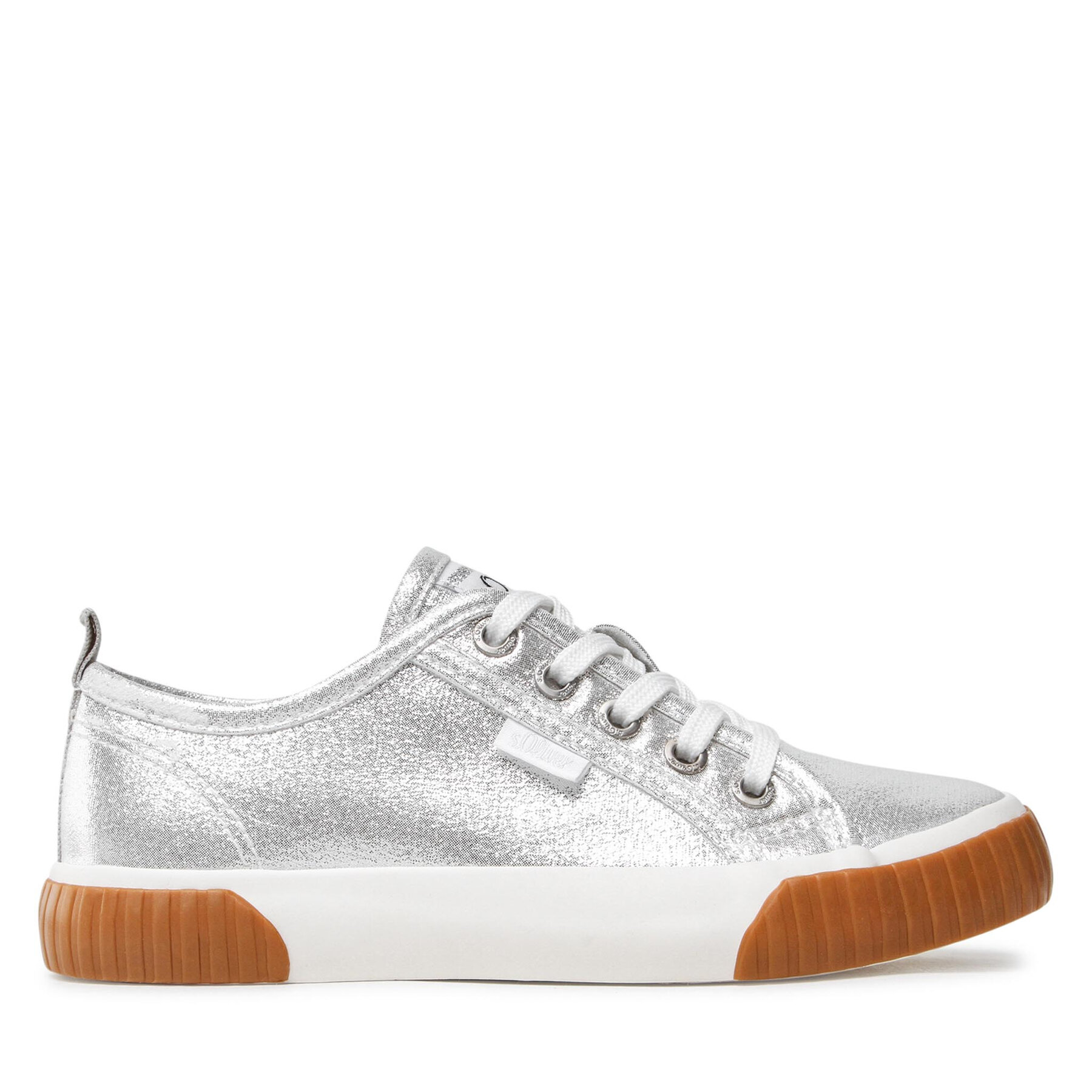 Sneakers s.Oliver 5-43212-28 Silver Glitter 939 von s.Oliver