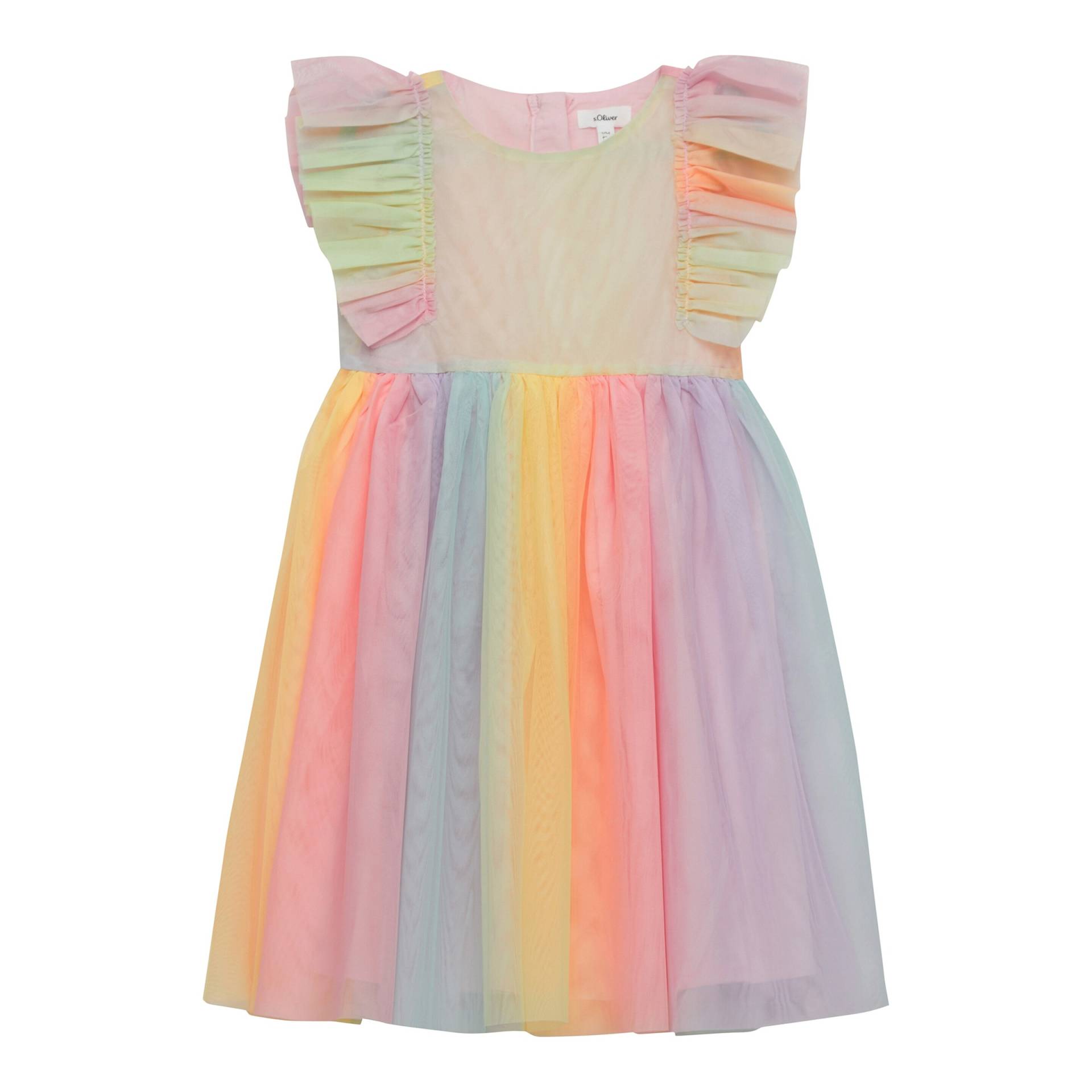 Tüllkleid mit Flügelarm Tüllkleid mit Flügelarm von s.Oliver