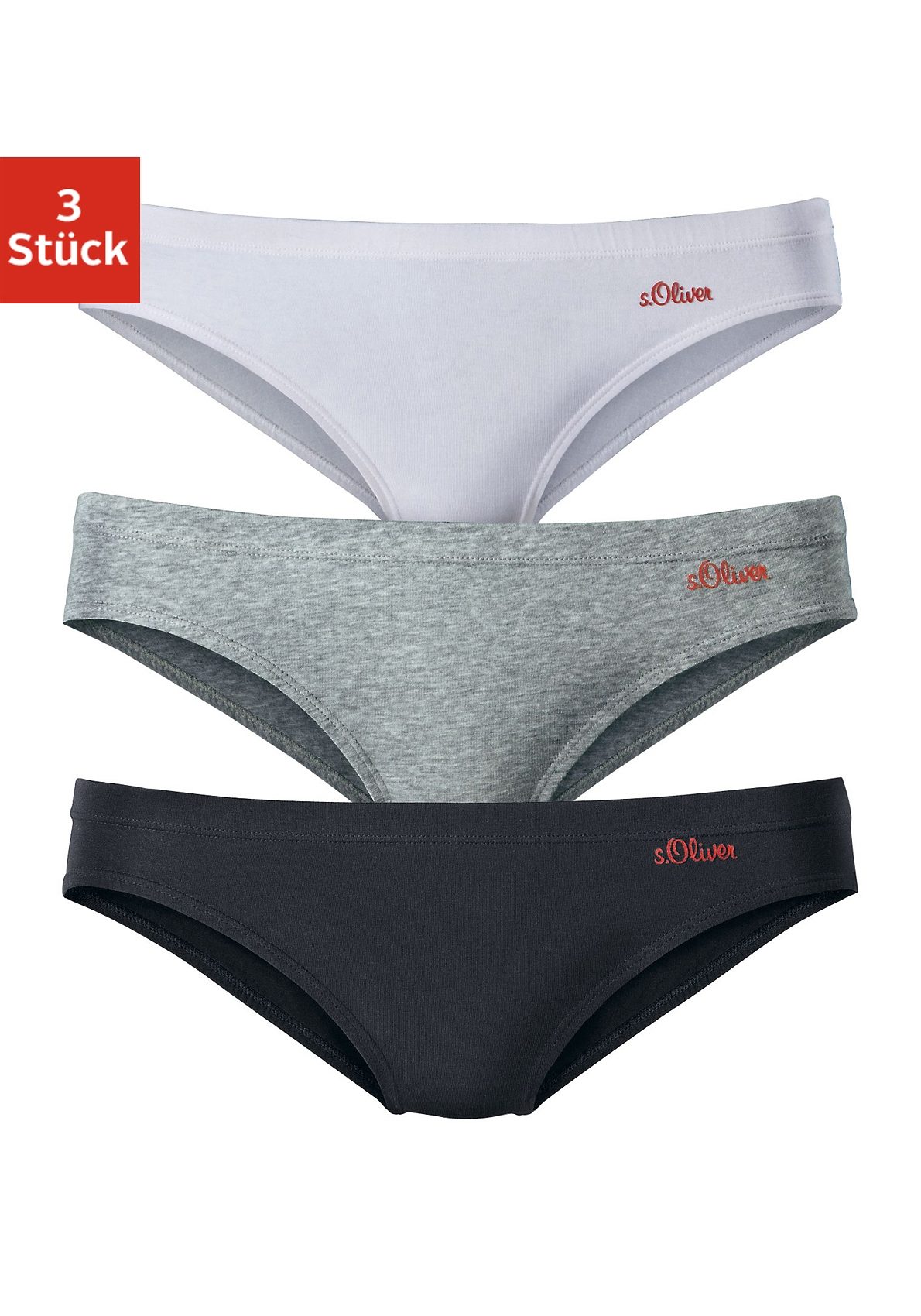 s.Oliver Bikinislip, (Packung, 3 St.) von s.Oliver