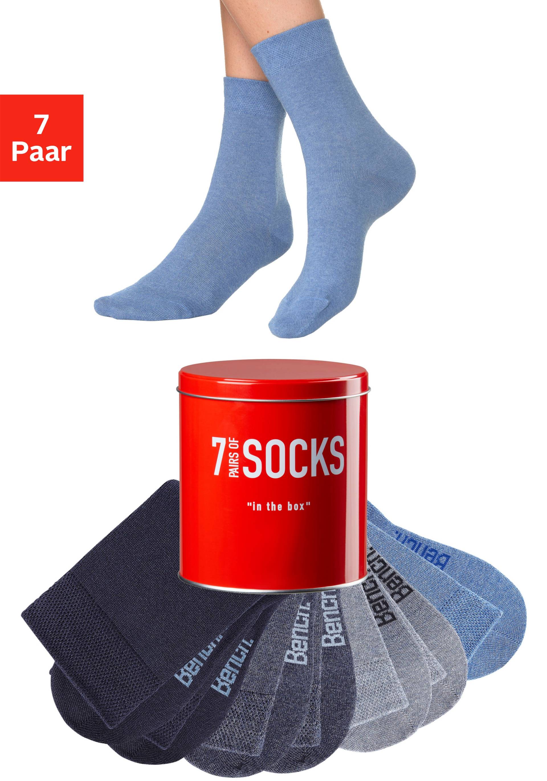 Bench. Businesssocken, (Dose, 7 Paar) von Bench.