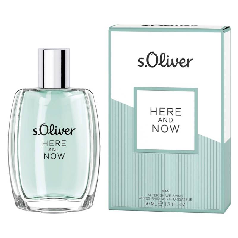 s.Oliver Here And Now s.Oliver Here And Now Spray after_shave 50.0 ml von s.Oliver